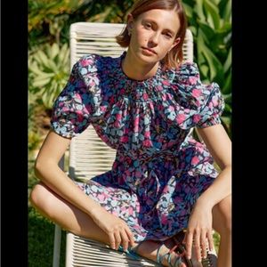 Anthropologie Roller Rabbit Ainsley Mini Dress NWT